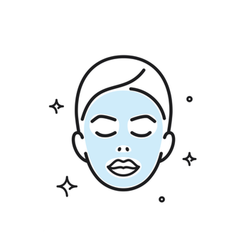 Maske peeling icon new